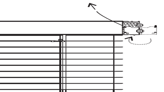 Jak vyměnit fixační silon horizontální žaluzie navlečení silonu