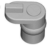 PVC zvrtlík 12,5 mm pro sítě proti hmyzu