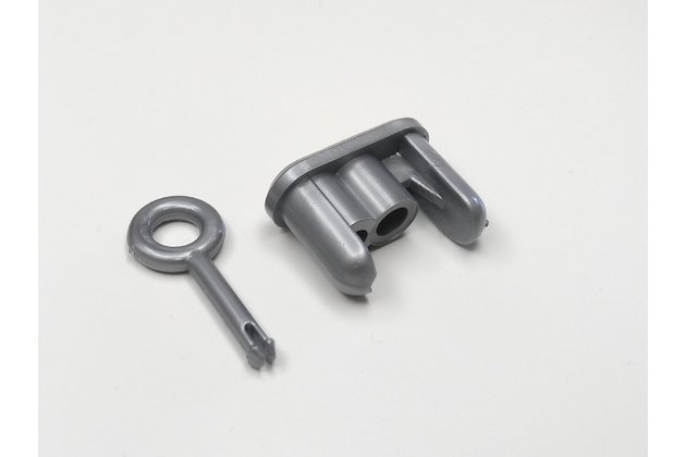 Koncovka spodního profilu Ksystem - stříbrná