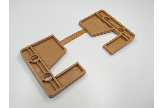 Sada - distanční podložka (5 párů) světle hnědá