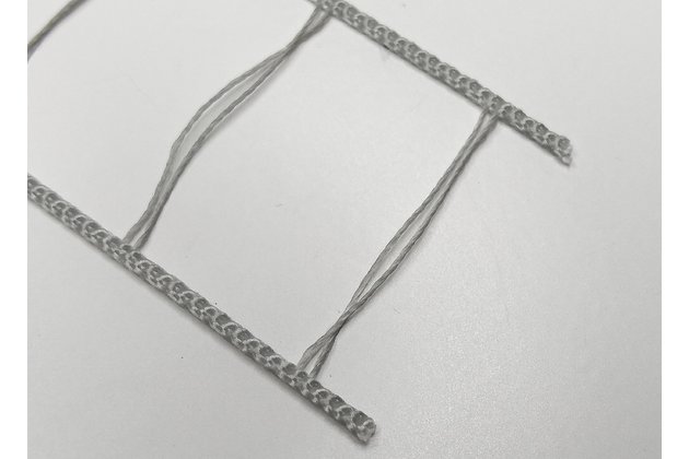 Žebříček pro celostínící žaluzie - stříbrný