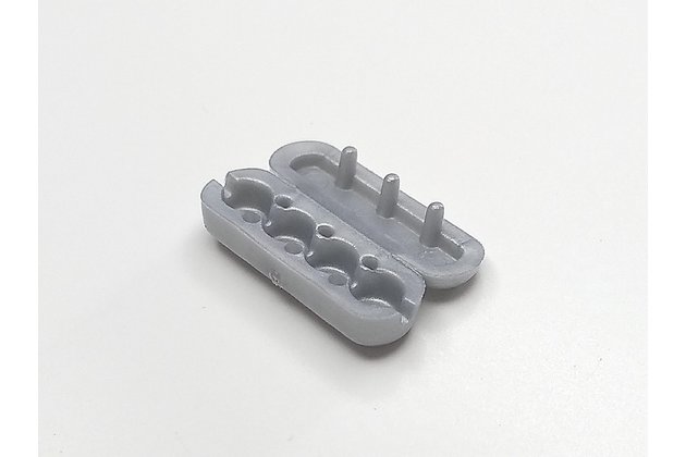 Šedá spojka ovládacího řetízku