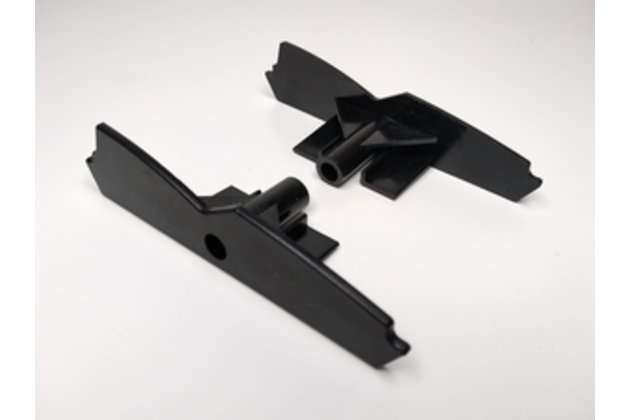 Koncovka spodního profilu pro venkovní žaluzie Z-90 černá