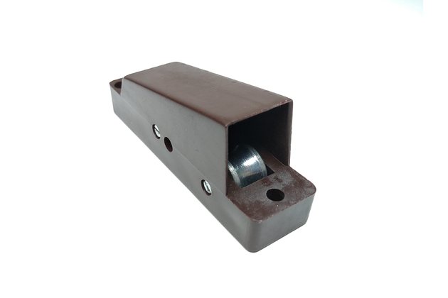 Vývod ovládací šňůry pro exteriérové ​​žaluzie - hnědý