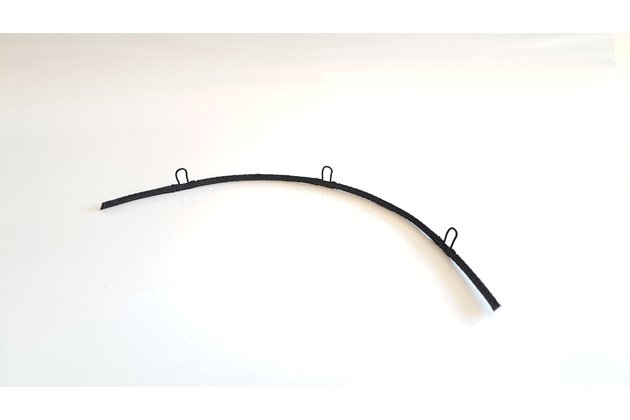 Textilní nosič pro venkovní žaluzie černý