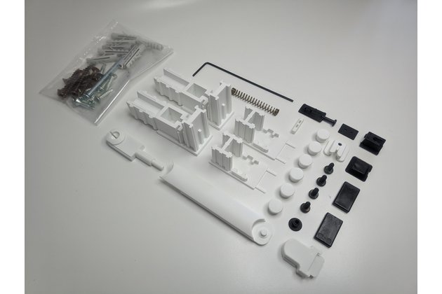 Sada plastů pro plisované okenní sítě POS 22 bílá Sada plastů pro plisované okenní sítě POS 22 bílá