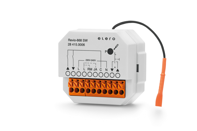 Podomítkový dálkový ovladač Revio-868 SW