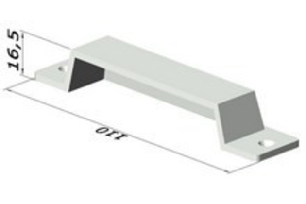 PVC madlo na dveřní sítě - venkovní (1ks)