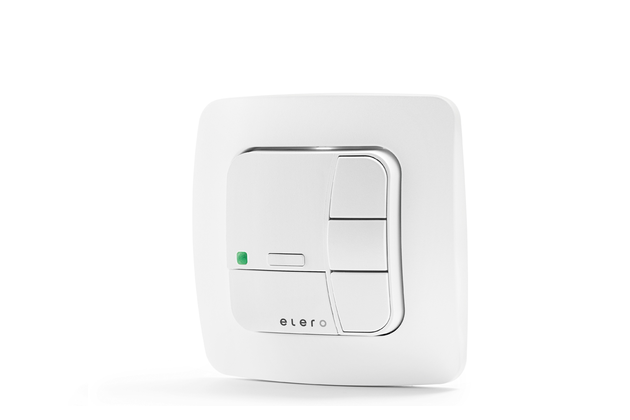 Nástenný ovladač UniTec-868 elero - bílá