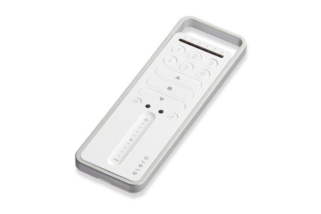 Šestikanálový dálkový ovladač VarioCom Slide značky elero Šestikanálový dálkový ovladač VarioCom Slide značky elero