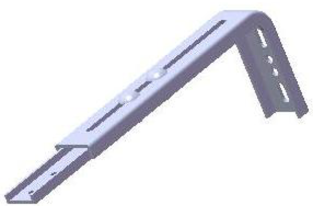Náhradní díly pro vertikální žaluzie - výsuvná konzola