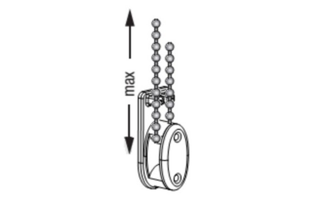 Bezpečnostní prvky pro ovládání vnitřních žaluzií